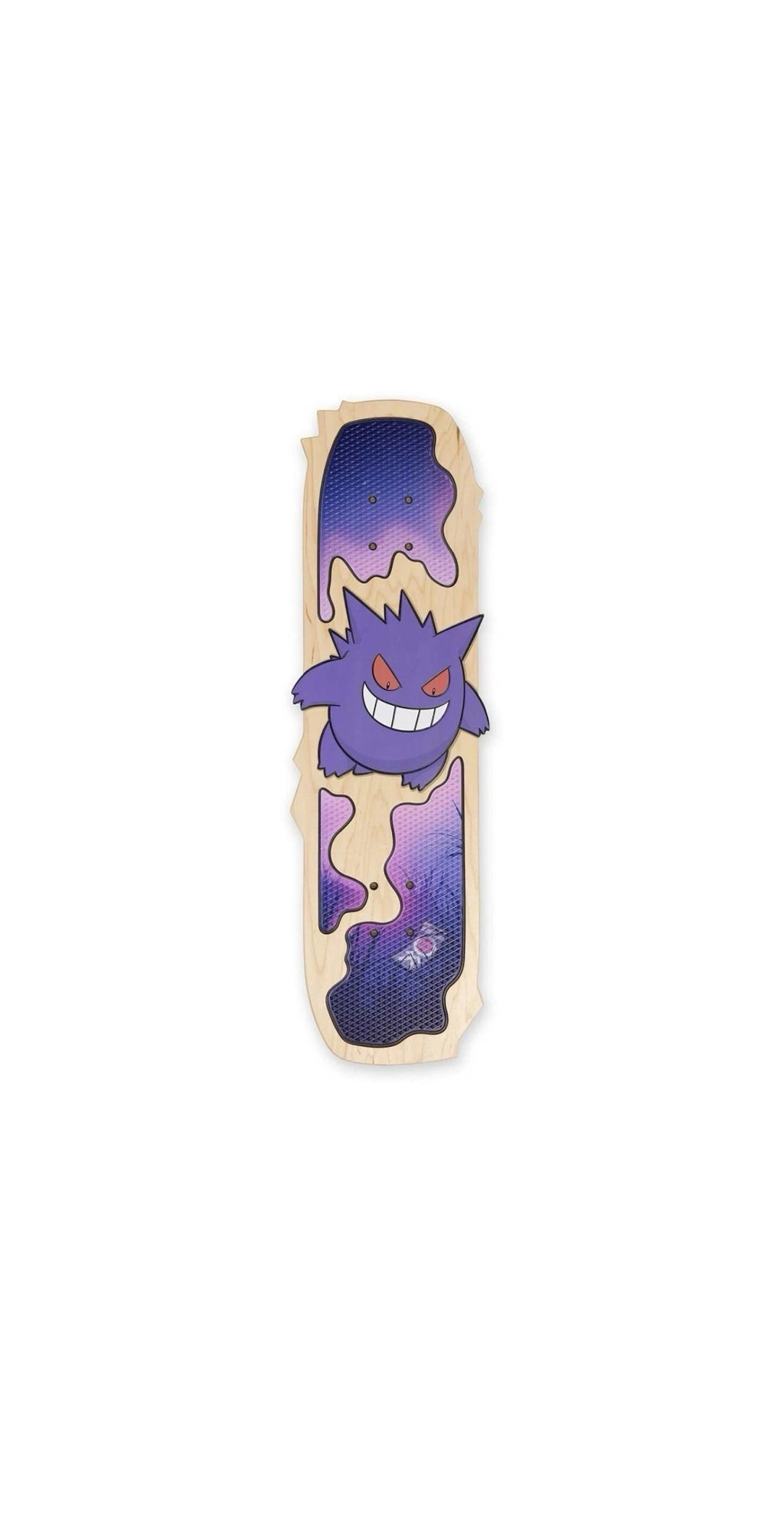 Pokemon Center x Bear Walker GENGAR Skateboard Limited Ed#1250 W/Wheels Trucks
