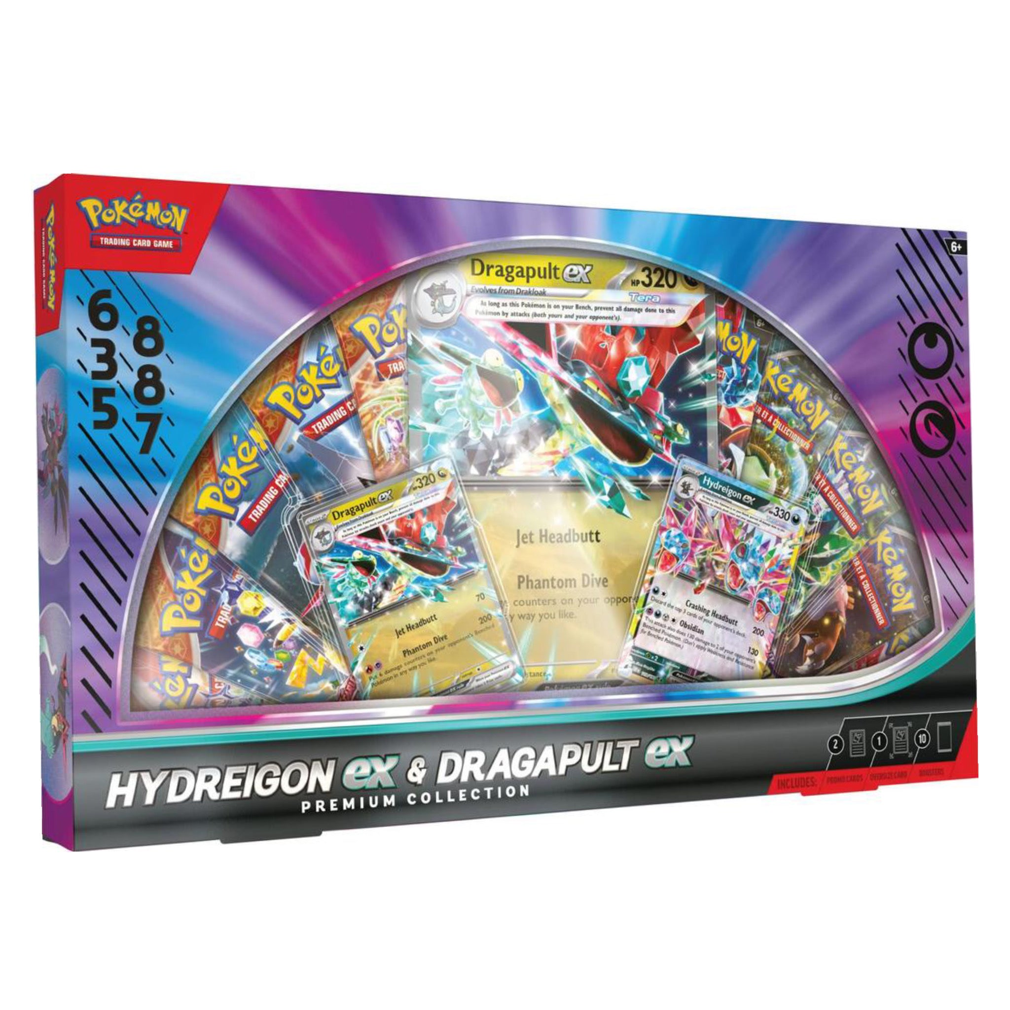 Hydreigon ex & Dragapult ex Premium Collection