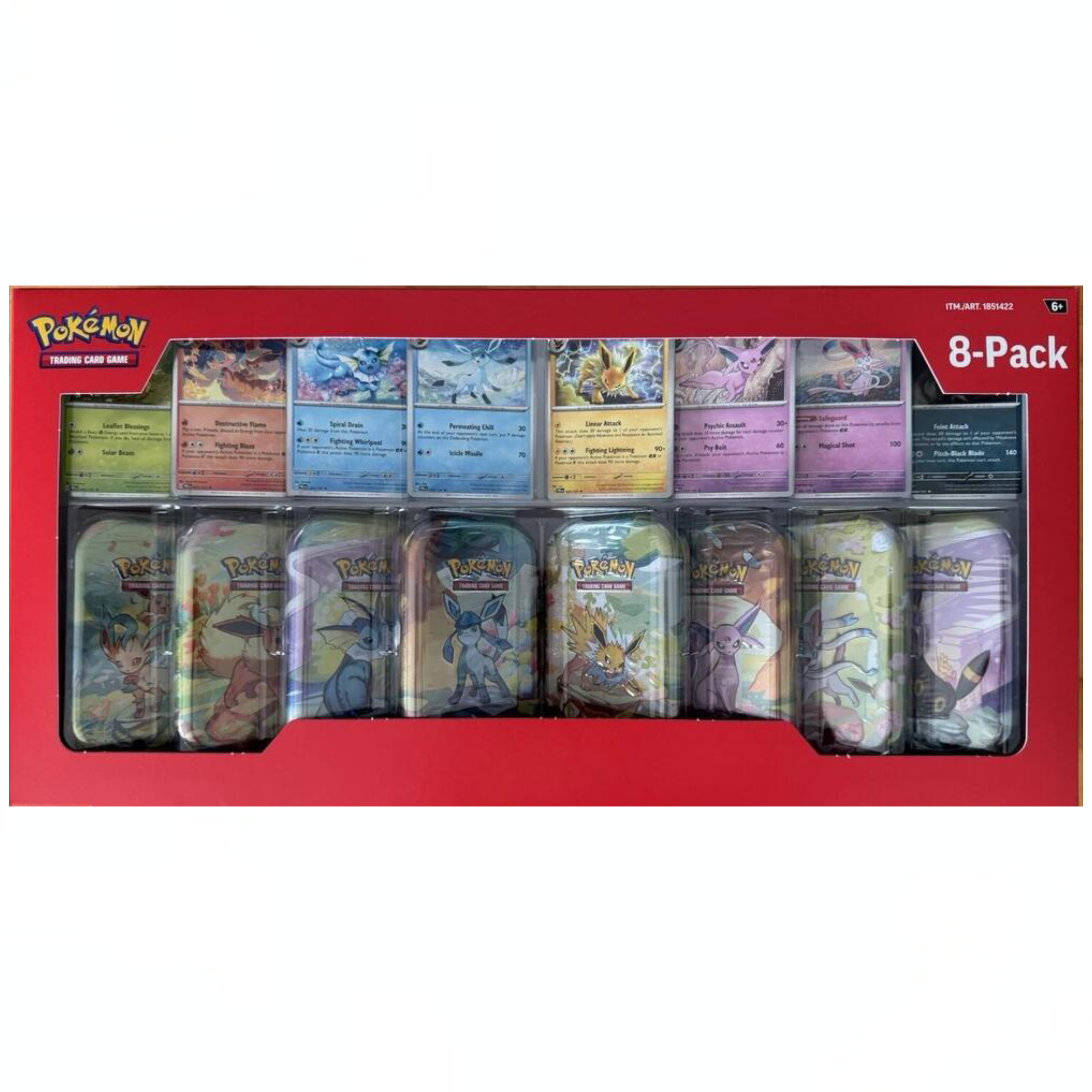 Costco Prismatic Evolutions 8-Pack Mini Tins