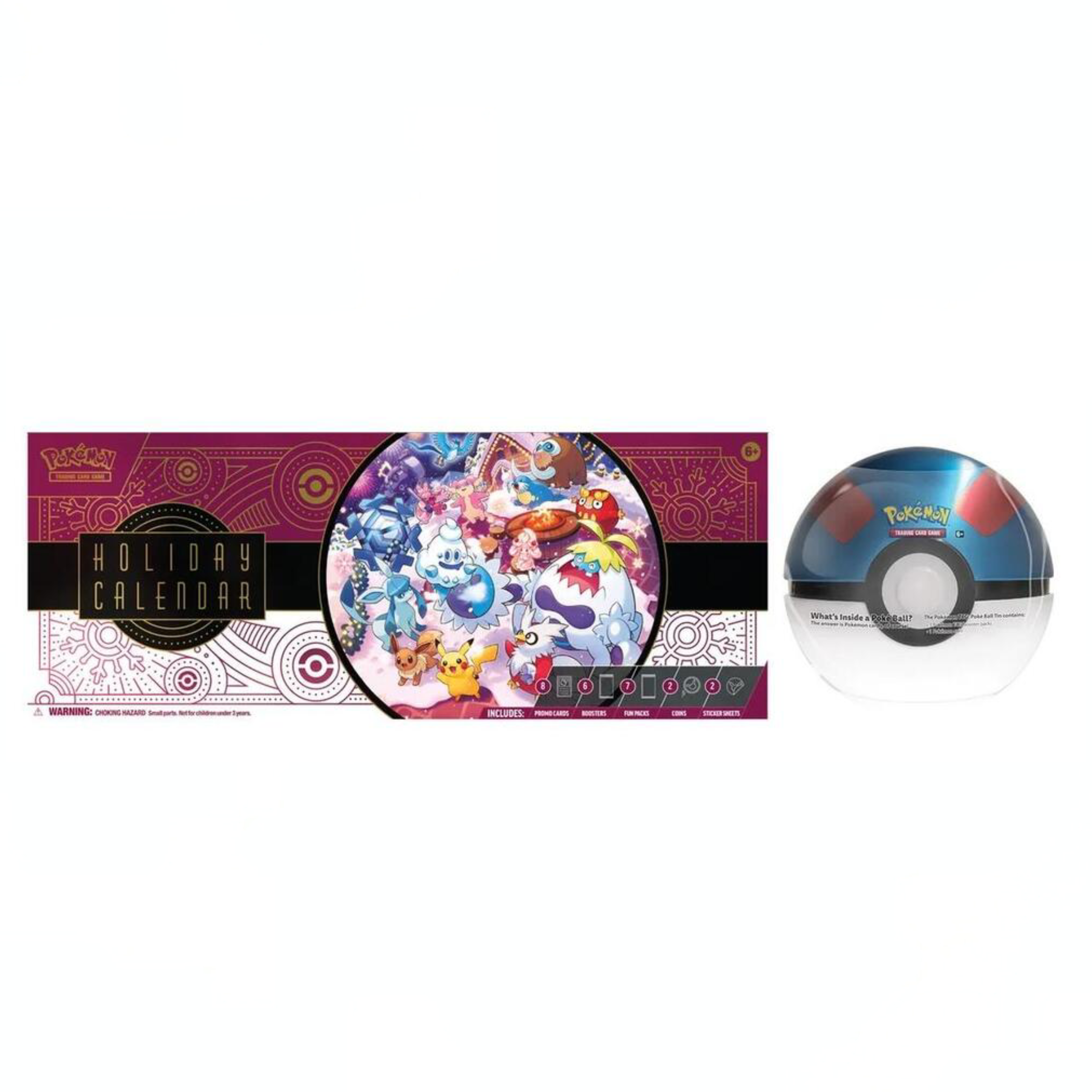 Costco Pokemon Pokemon Holiday Calendar and Great Ball Bundle